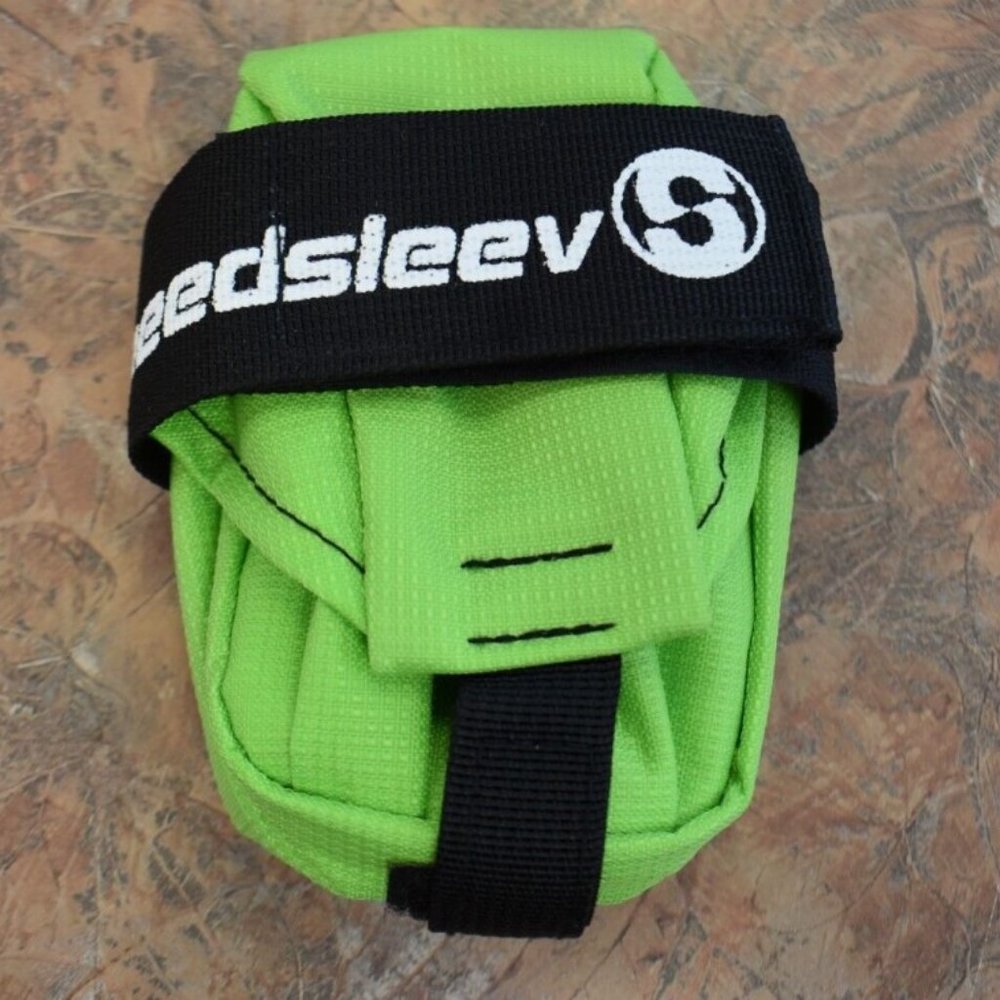 Speedsleev Bicycle Seat Saddle Bag Pack Ranger S Waterproof Retail $35 Green - Picture 2 of 8